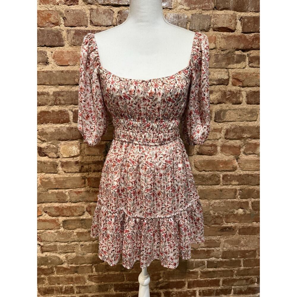 Francesca’s TRIXXI clothing company size XS short sleeve floral dress new